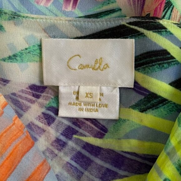 Camilla Frill Sleeve Long Dres, Whats Your Vice - Picture 5 of 5